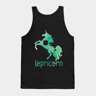 Lepricorn Unicorn Leprechaun St. Patrick's Day T-Shirt Tank Top